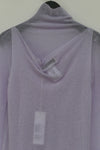 SWAYING/KNIT Seamless Water-soluble Wool Pullover SW212SZ74 Light Purple PS20
